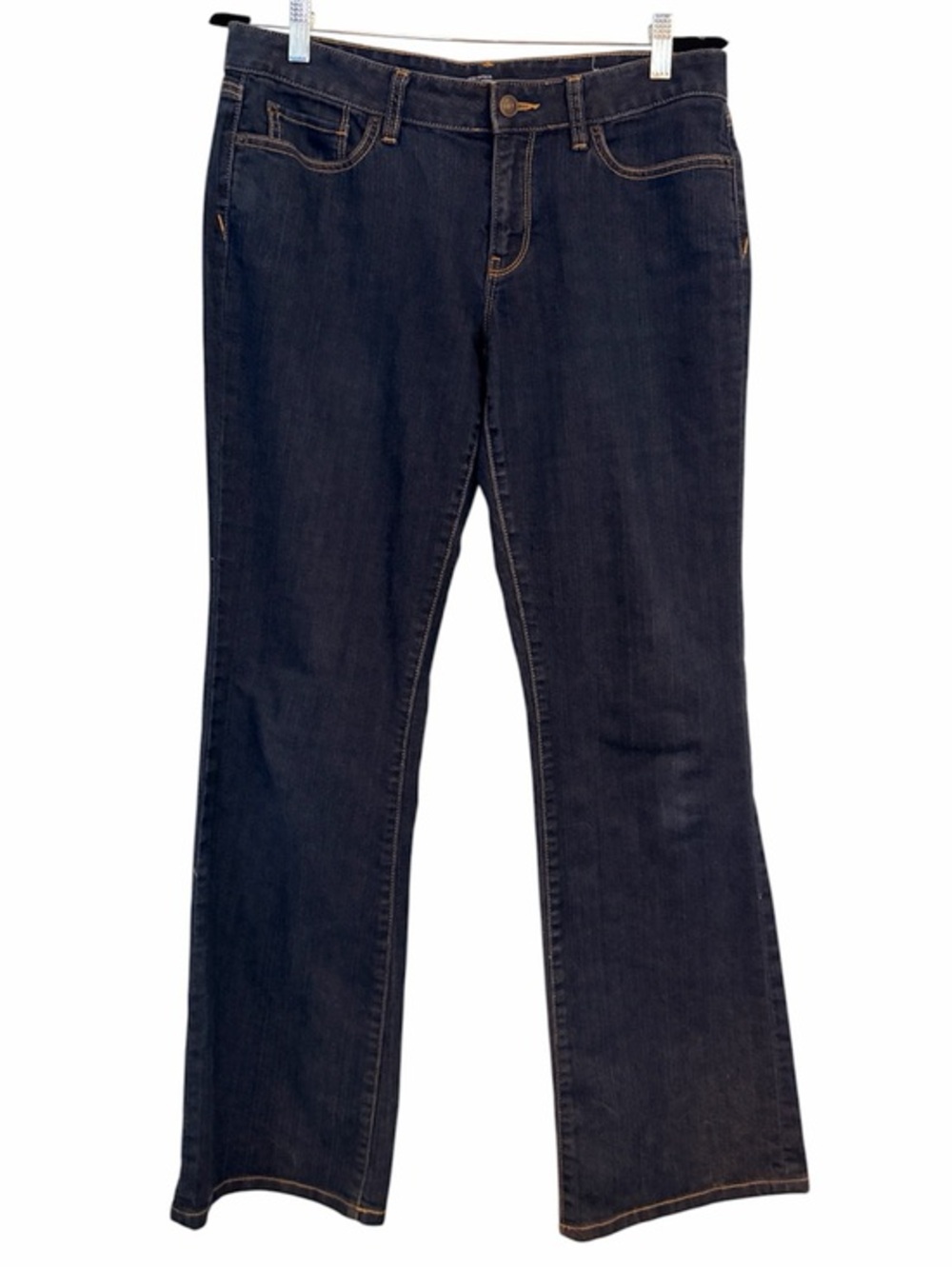 LOFT 8 Curvy Bootcut Jeans Dark Wash